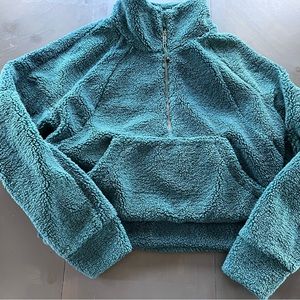 Lululemon fleece scuba oversized funnel neck
